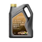 Масло моторное S-OIL GOLD #9, 0W-40, SN A3/B4, синтетическое, 4 л 10001496 - фото 2545946