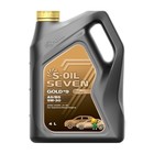 Масло моторное S-OIL GOLD #9, 5W-30, CF/SL, A5/B5, синтетическое, 4 л - фото 185158