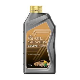 Масло моторное S-OIL GOLD #9, 5W-40, SN/CF C3, синтетическое, 1 л