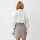 Блузка женская MINAKU: Casual Collection цвет белый, р-р 42 - Фото 4