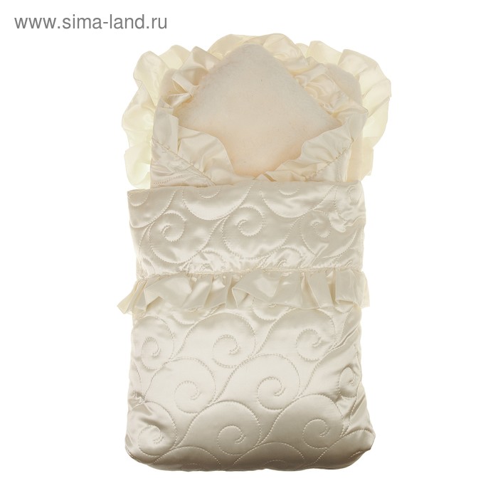 Комплект на выписку, 2 предмета, рост 86 см (до 1 года), цвет бежевый - Фото 1