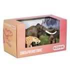 Набор доисторических животных KONIK: мамонт, мамонтенок, смилодон - фото 50914635