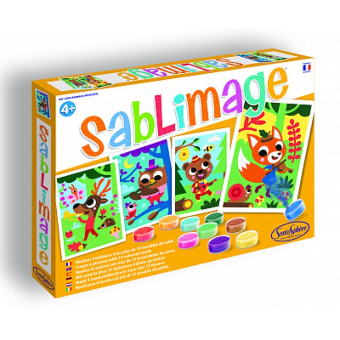 Песочные картинки SentoSphere «Звери музыканты»