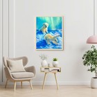 Картина по номерам, 40 × 50 см «Белые медвежата» 25 цветов - фото 22426690