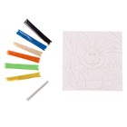 Песочная открытка «Картина из песка» «Зайчонок» - фото 22605058