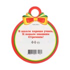 Медаль "1 Сентября" глиттер, листья, 11х9,0 см (комплект 20 шт) - фото 22552029