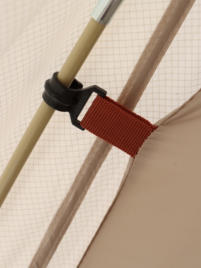 Палатка туристическая 2-местная maclay katun ume cool 2, 325×160×120 см, трекинговая, двухслойная, с тамбуром, бежевая