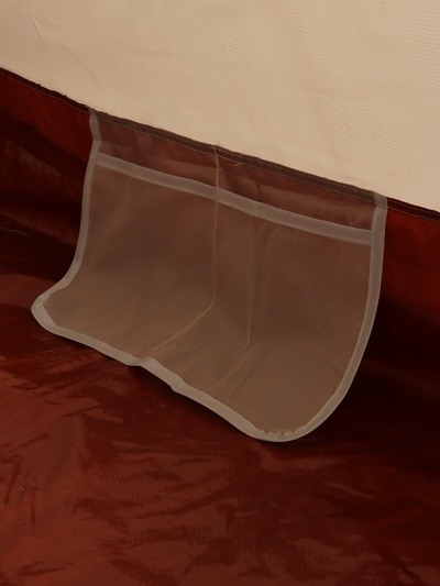 Палатка туристическая 2-местная maclay katun ume cool 2, 325×160×120 см, трекинговая, двухслойная, с тамбуром, бежевая