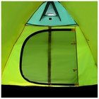 Палатка туристическая, треккинговая maclay PEAK 4, 4-местная, с тамбуром - Фото 15
