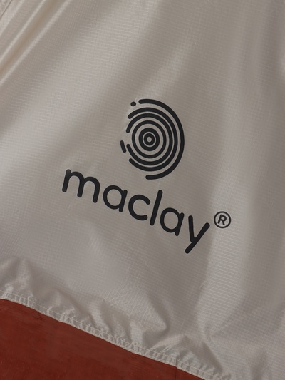 Палатка туристическая 4-местная maclay katun ume cool 4, 380×210×135 см, трекинговая, двухслойная, с тамбуром, бежевая
