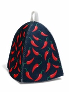 Шапка для бани и сауны «Перчик», полиэфир, шерсть, «Добропаровъ» - фото 61560722