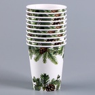 Стакан бумажный одноразовый «С Новым годом» - Фото 3