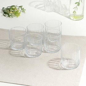 Набор стаканов «Лея», стеклянный, 265 мл, 6 шт