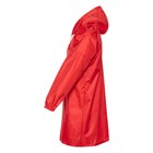 Дождевик на молнии унисекс, размер 48, цвет красный - Фото 3