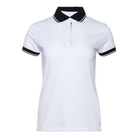 Рубашка женская, размер 42, цвет белый/чёрный