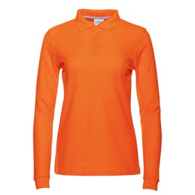 Рубашка женская, размер 48, цвет оранжевый