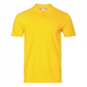 Рубашка унисекс, размер 46, цвет жёлтый