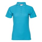Рубашка женская, размер 44, цвет бирюзовый - фото 296556664