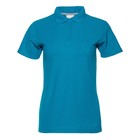 Рубашка женская, размер 48, цвет лазурный - фото 296556709