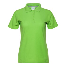 Рубашка женская, размер 52, цвет ярко-зелёный