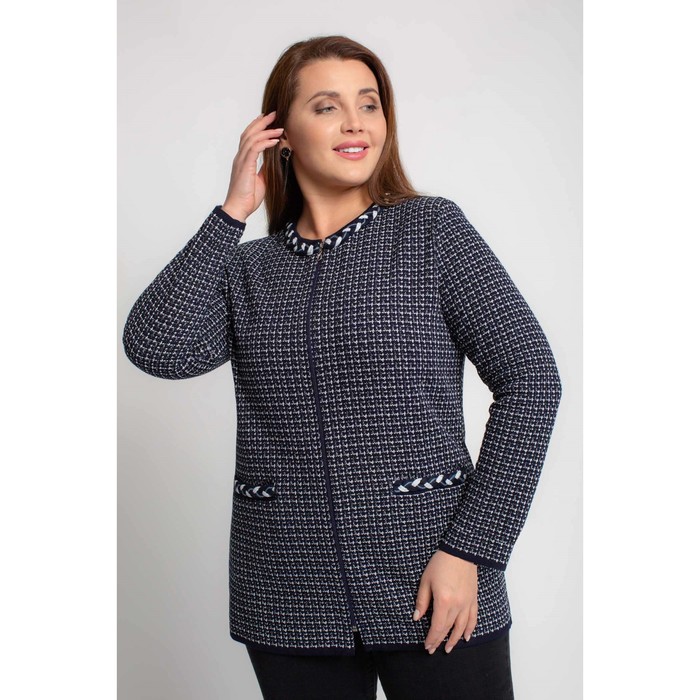 {{photo.Alt || photo.Description || 'Жакет женский, размер 58, цвет тёмно-синий'}}