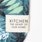 Кухонный набор «Этель. Папоротник»: варежка 20×28 см, прихватка 19×19 см - Фото 5