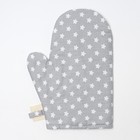 Варежка-прихватка «Этель. Звёзды», 20×28 см, 80% хлопок, 20% п/э, сатин 110 г/м² - Фото 3