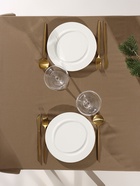 Скатерть «Этель» ECO, 136×180±6 см, 70% хлопок, 30% лён, 190 г/м², оливковая - Фото 7
