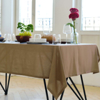 Скатерть «Этель» ECO, 136×180 ±6 см, 70% хлопок, 30% лён, 190 г/м², оливковая - Фото 3