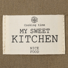 Полотенце кухонное «Этель» ECO, 40×68 ±2 см, хлопок 70%, 30% лён, 190 г/м², оливковое - Фото 3