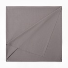 Скатерть «Этель» ECO, 136×180 ±6 см, 70% хлопок, 30% лён, 190 г/м², серая - Фото 10
