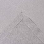Дорожка на стол «Этель» ECO, 40×136 ±6 см, 70% хлопок, 30% лён, 190 г/м², серая - Фото 5
