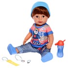 Кукла интерактивная Baby born «Братик», 43 см, с аксессуарами - фото 10723758