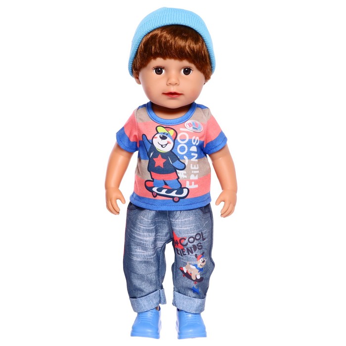 Кукла интерактивная Baby born «Братик», 43 см, с аксессуарами 65521