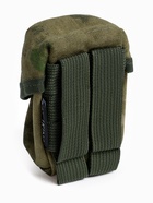 Подсумок гранатный с бесшумной застежкой СТРОПА ОДНОТОН; Мох; 500D 9896761