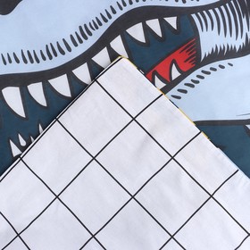 Пододеяльник 1.5-спальный «Этель» T-Rex king, 143×215 см, бязь