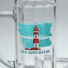 Кружка стеклянная для пива «Гамбург. Морское приключение», 500 мл, рисунок микс - фото 7133492