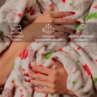 Плед LoveLife «Ёлочки» 200×220 см, велсофт, пл. 280 г/м² - Фото 2