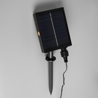 Гирлянда «Нить» 5.4 м с насадками «Диско-шары», IP44, тёмная нить, 10 LED, свечение красное/тёплое белое, солнечная батарея - Фото 11
