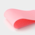 Коврик для айсинга Доляна «Листья», силикон, 37.5×8×0.1 см, розовый - Фото 4