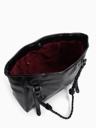 Сумка-шопер женская на молнии, размер 44×10×29 см, однотонная, чёрная - Фото 7