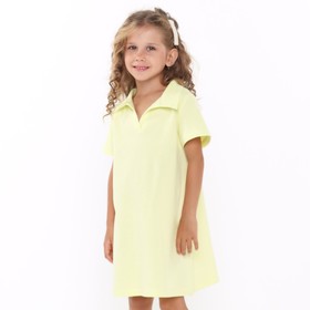 Платье для девочек, цвет лимонный, рост 104 см