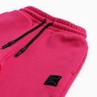 Брюки для девочек, цвет фуксия, рост 122 см - фото 22511212