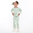 Пижама для девочки, цвет мятный, рост 110 см - Фото 2