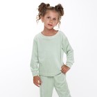 Пижама для девочки, цвет мятный, рост 110 см - Фото 5