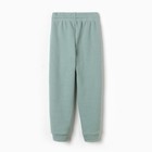 Брюки для девочек, цвет серо-зеленый, рост 122 см - фото 22511275