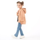 Толстовка для девочки, цвет песочный, рост 110 см - фото 24252858