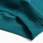 Свитшот для мальчика, цвет изумруд, рост 134 см - фото 22623500