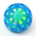 Мяч для собак "Двойное удовольствие Паутина", TPR+войлочный мяч, 7,6 см - фото 7033078