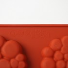 Форма для выпечки Доляна «Пузыри», силикон, 29×17×1,5 см, 8 ячеек (6×6×1,5 см), цвет коричневый - фото 4387679